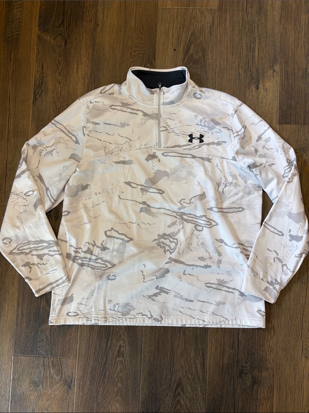 Men’s Under Armour Snow Camo 1/4 Zip Sweatshirt